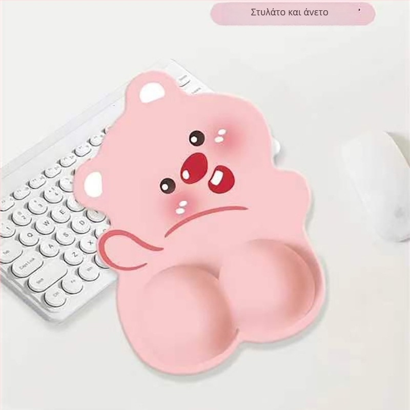 Μάτ γραφείου με ιμάντα καρπού – καουτσούκ Pad-41 (μονοπλευρή, πλαστική φόρμα)