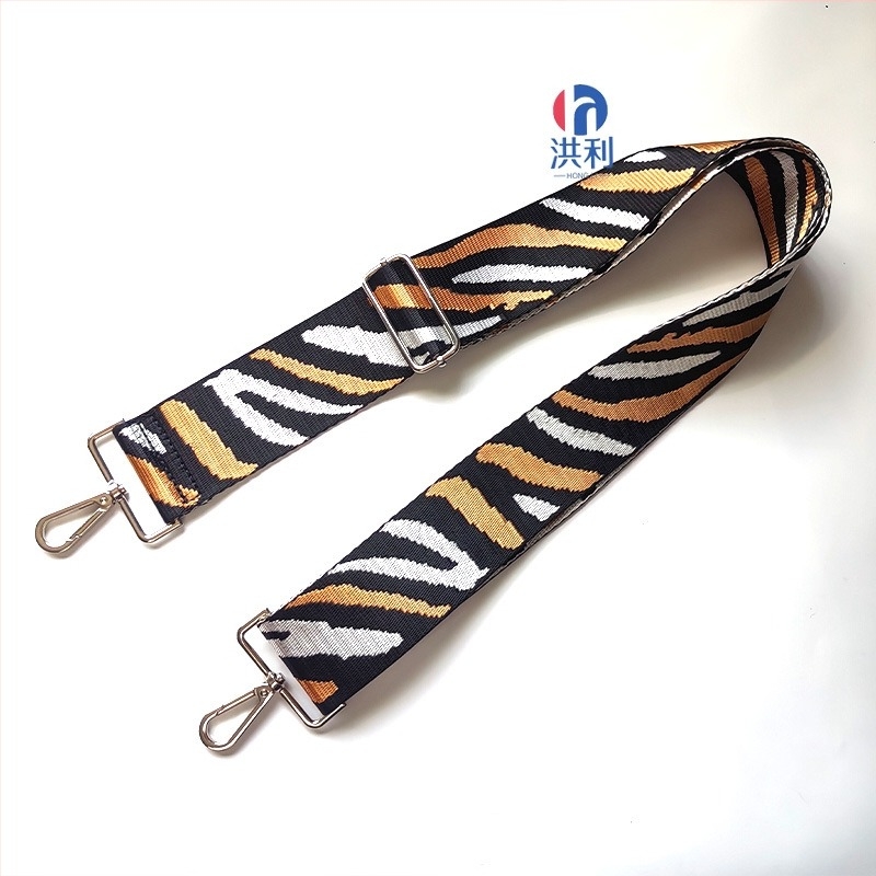 Ευρύς ιμάντας ώμου για τσάντα crossbody με λεοπάρ μοτίβο, ρυθμιζόμενος ιμάντας αντικατάστασης