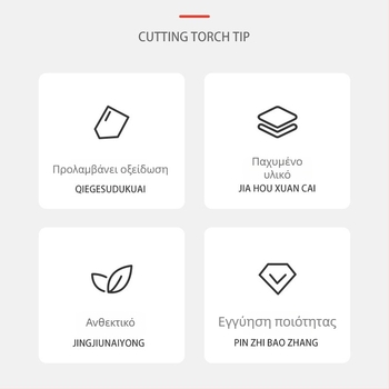 Ακροφύσιο προστασίας MIG συγκόλλησης με χαλκού δακτύλιο, συμβατό με 200A/350A/500A, CO2 προστασία, κωδικός GK3