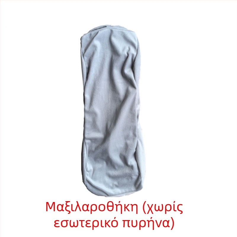 Μαξιλάρι αυχένα σε σχήμα U με αφρό μνήμης και κάλυμμα από κρυστάλλινο βελούδο, μοντέρνος μινιμαλιστικός σχεδιασμός για ενήλικες, κατάλληλο για ύπνο στην πλευρά