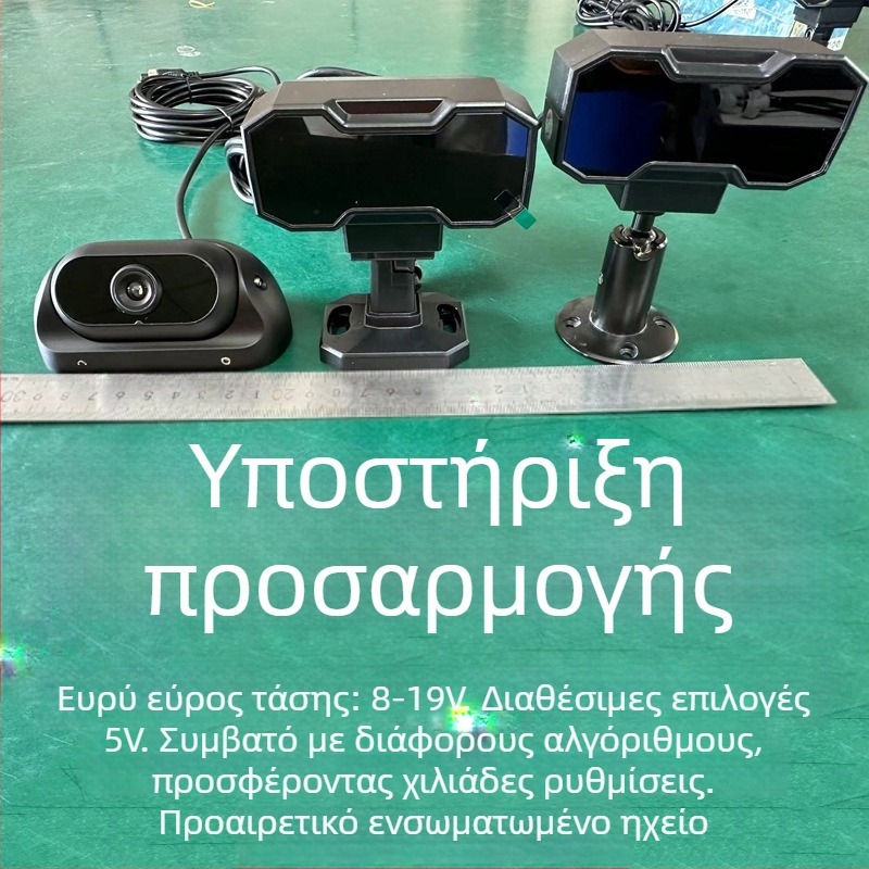RW-CAM-DSM Κάμερα οχήματος για παρακολούθηση κόπωσης οδηγού με AHD 1080p, 12V, 180° ρυθμιζόμενη γωνία προβολής, για σχολικά λεωφορεία, φορτηγά και αυτοκίνητα