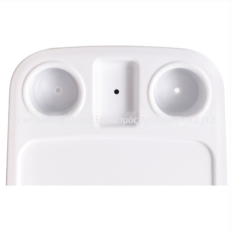 Jia Ningshun Ορθογώνιο RV Ανυψωτικό Τραπέζι με Θήκη για 2 Φλυτζάνια, ABS Πλαστικό, Αφαιρούμενο, Εγκατάσταση Τύπου Κάρτας