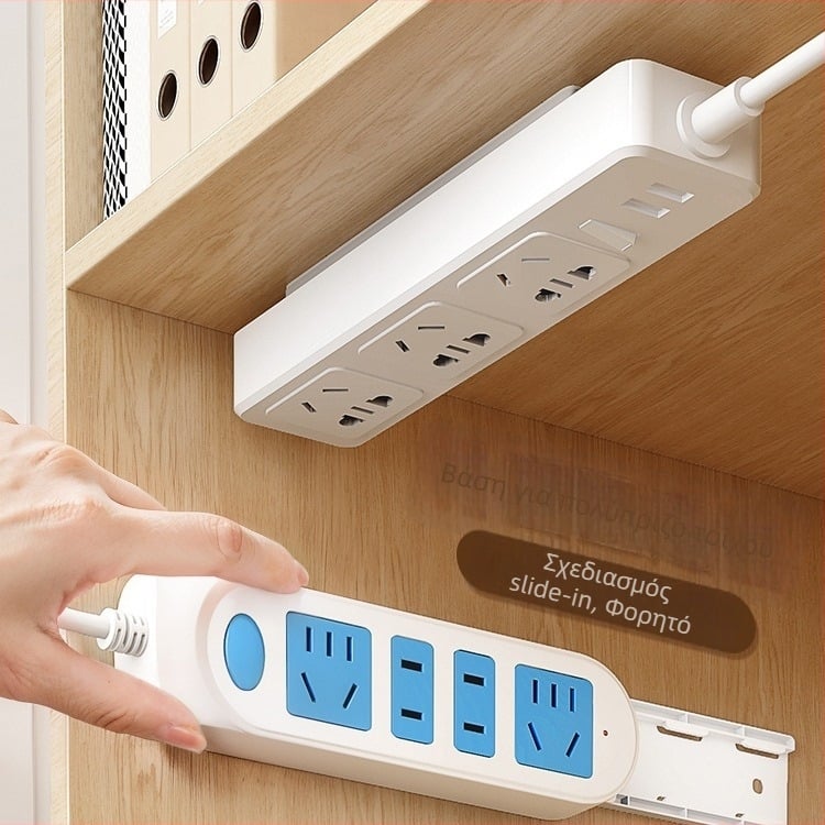 Δέκτης πρίζας και καλωδίων τοίχου — υλικό: μεταξωτό άνθος, καθολικός σχεδιασμός, εγκατάσταση χωρίς διάτρηση, κατάλληλος για δρομολογητές και καλώδια