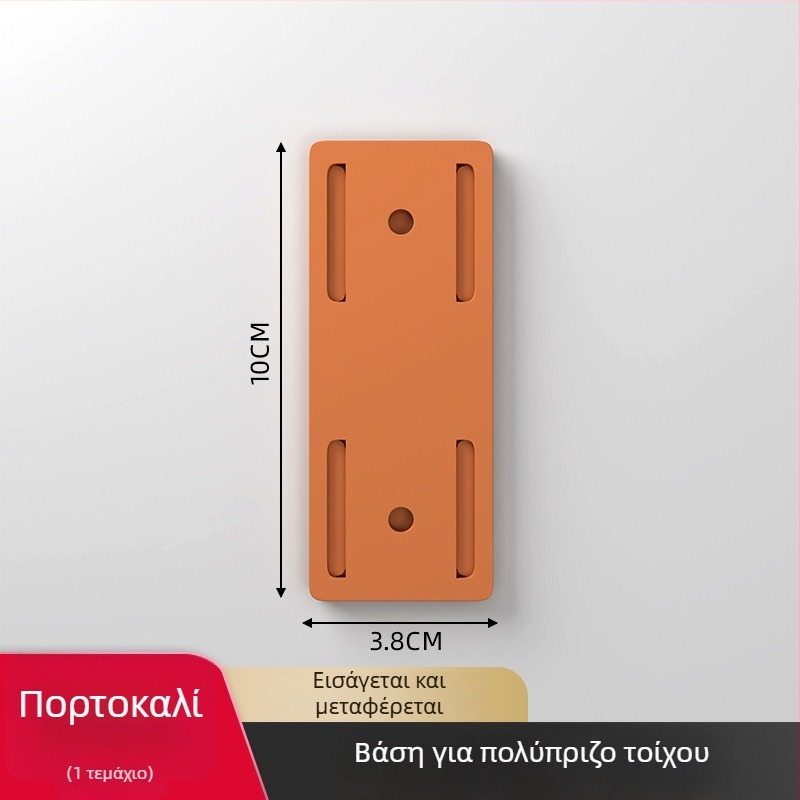 Δέκτης πρίζας και καλωδίων τοίχου — υλικό: μεταξωτό άνθος, καθολικός σχεδιασμός, εγκατάσταση χωρίς διάτρηση, κατάλληλος για δρομολογητές και καλώδια