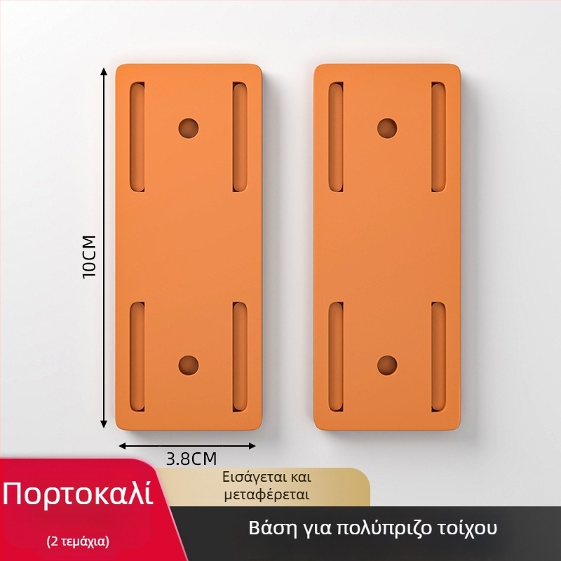 Δέκτης πρίζας και καλωδίων τοίχου — υλικό: μεταξωτό άνθος, καθολικός σχεδιασμός, εγκατάσταση χωρίς διάτρηση, κατάλληλος για δρομολογητές και καλώδια