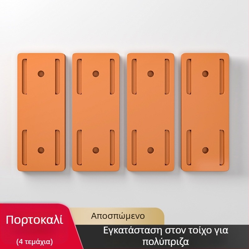 Επιτοίχιος στηριγμός πρίζας και καλωδίων για δρομολογητές, καθολικός σχεδιασμός, υλικό: μεταξωτό ύφασμα, εγκατάσταση χωρίς τρύπες