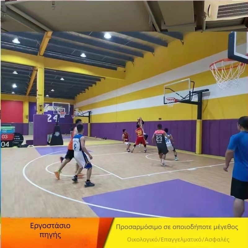 Μαλακό πάνελ τοίχου για γυμναστήρια και γήπεδα μπάσκετ — PVC, απλός και μοντέρνος σχεδιασμός, προσαρμοζόμενο, μάρκα Plaid