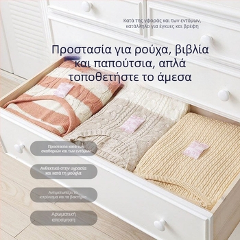 Μπάλες καμφοράς για ντουλάπα, άρωμα τριαντάφυλλου, εντομοαπωθητικό, κατά της μούχλας, συσκευασία 200 τεμάχια