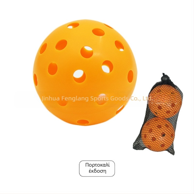 Μπάλα pickleball για εξωτερικές προπονήσεις, με 40 οπές, υλικό TPES, βάρος 23 g