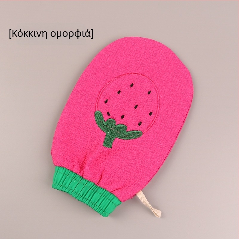 Πετσέτα μπάνιου με απολεπιστική υφή μέτριας-ψιλής, διπλής όψης υφή επιφάνειας, ματ υλικό, σχέδιο κέντησης