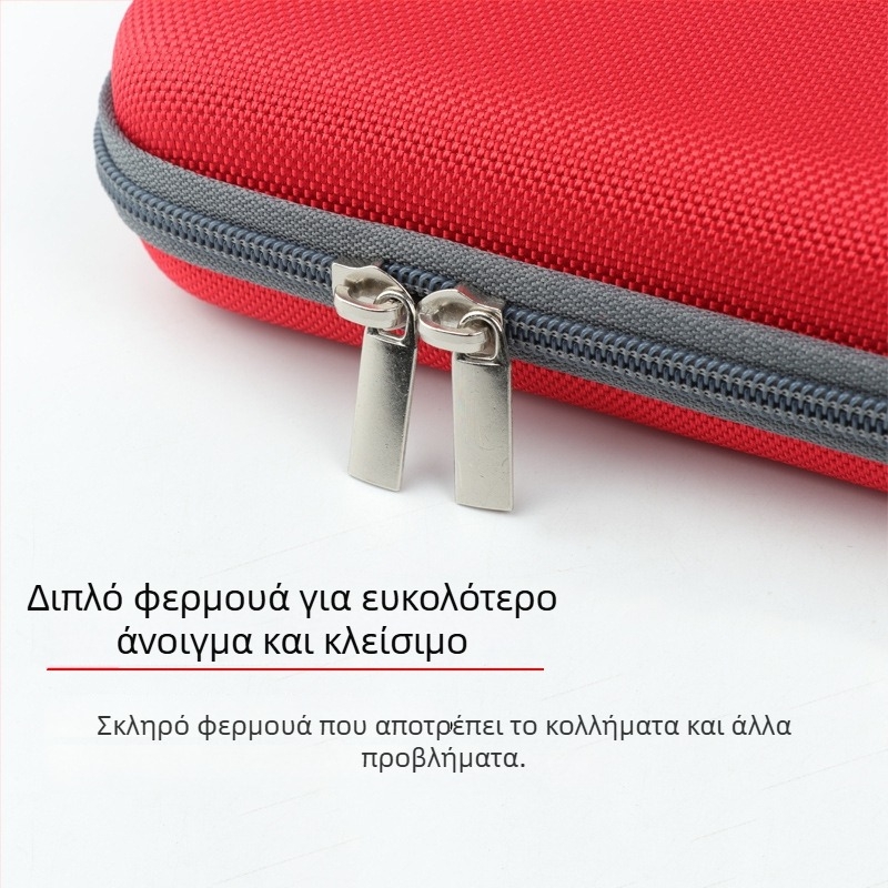 Θήκη ρακέτας επιτραπέζιου τένις, τετράγωνος σκληρός φάκελος, Oxford ύφασμα, προσαρμοσμένο λογότυπο, μάρκα Huisheng/HuIESON, για επιτραπέζιο τένις