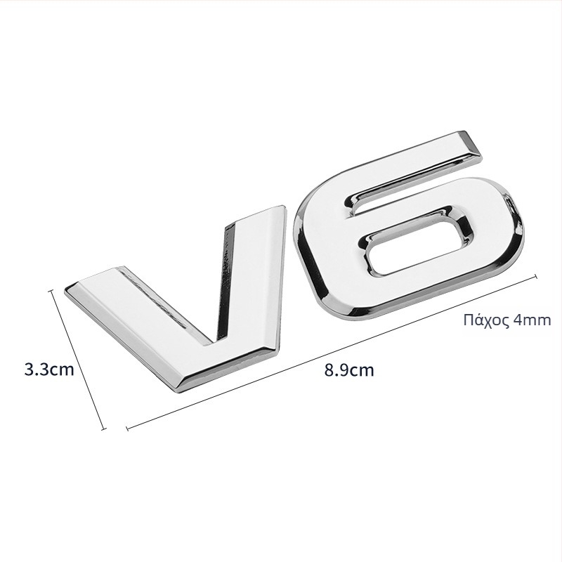 Platinum runner 3D αυτοκόλλητο αμαξώματος, αυτοκόλλητο με κόλλα, γενικό μοντέλο