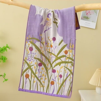 Πετσέτα μπάνιου από γάζα, 100% βαμβάκι, 300 g, Jacquard, νήμα πυρήνας, δυνατότητα εκτύπωσης λογοτύπου, προσαρμοστικό