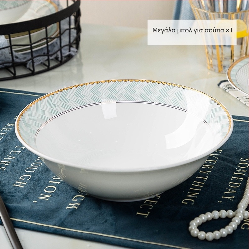 Σετ μπολ ρυζιού από bone china, στρογγυλό σχήμα, underglaze color επιφάνεια, συμβατό με φούρνο μικροκυμάτων, εκτύπωση λογότυπου και εξατομίκευση