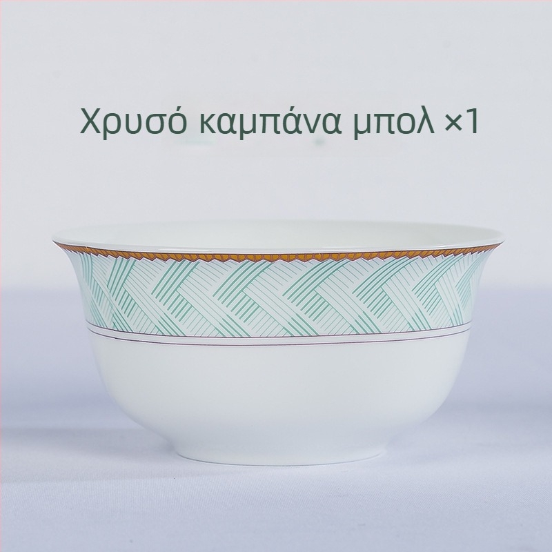 Σετ μπολ ρυζιού από bone china, στρογγυλό σχήμα, underglaze color επιφάνεια, συμβατό με φούρνο μικροκυμάτων, εκτύπωση λογότυπου και εξατομίκευση