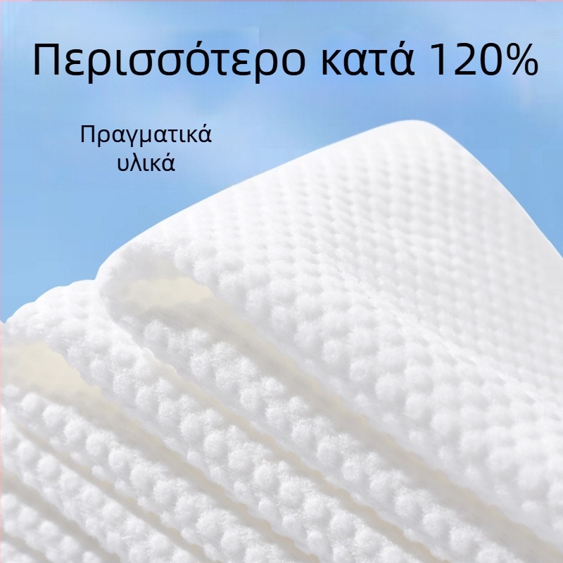 Yunzhenrou πετσέτες προσώπου μίας χρήσης από 100% βαμβάκι, παχιές, με δυνατότητα κρέμασης, ποιότητα σαλονιού, στυλ εξαγωγής από κάτω, 80 g/m², οικογενειακό σετ