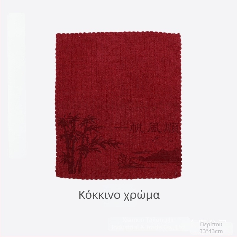 Tailong Gold Πετσέτα Τσαγιού από Υπερλεπτή Ίνα — 60 g, υψηλή απορροφητικότητα (5–10 s), διαδικασία εκτύπωσης