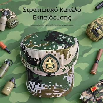 Καπέλο με επίπεδη κορυφή, Unisex πολυεστέρας, ύφανση warp knit, σχέδιο ριγών, κοντό γείσο, άνοιξη 2025