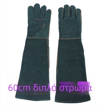 Γάντια συγκόλλησης από δέρμα αγελάδας Yingshuo — για ηλεκτροσυγκόλληση, ναυπηγείο και κατασκευές