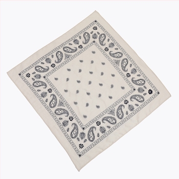 Jiechen Clothing Τενσελ Τετράγωνη Εσάρπα – Εκτυπωμένο streetwear hip hop, Πολυλειτουργική αθλητική εσάρπα, 100% Lyocell ίνες