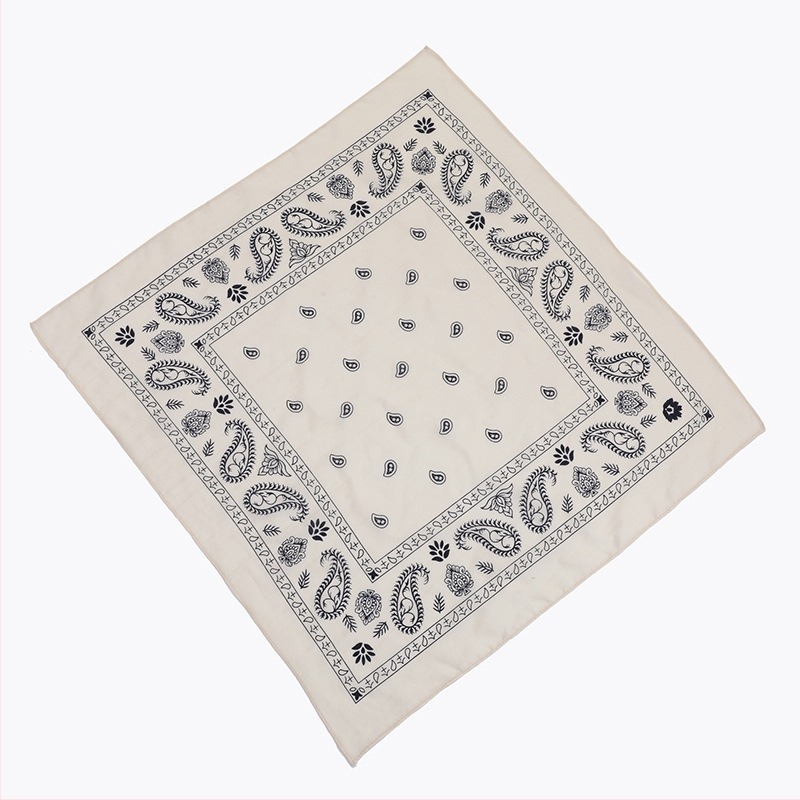 Jiechen Clothing Τενσελ Τετράγωνη Εσάρπα – Εκτυπωμένο streetwear hip hop, Πολυλειτουργική αθλητική εσάρπα, 100% Lyocell ίνες