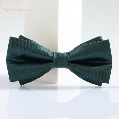 Unisex σατέν παπιόν με επίπεδη κεφαλή για επίσημο ντύσιμο, μονοχρωματικό ύφασμα