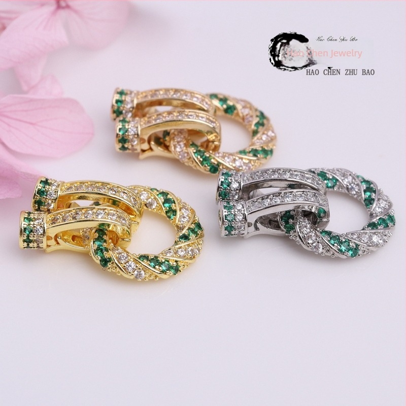 Κούμπωμα κολιέ με Cable Knit Χαλκός, Ηλεκτροπλατίωση, Κωδικός K082, Haochen (Χαλκός; Cable Knit; Ηλεκτροπλατίωση; K082; Haochen)