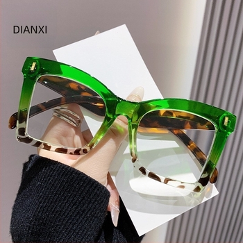 Youhe γυαλιά ανάγνωσης, τετράγωνο πλήρες πλαίσιο, φακοί PC αντι-μπλε φως, υψηλής ποιότητας μόδα, unisex