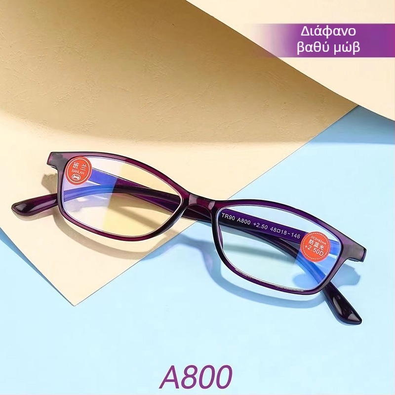 Γυαλιά ανάγνωσης - πλήρες πλαίσιο ρετρό, Αντι-μπλε φως, IPD 58-140, Μοντέλο TR518