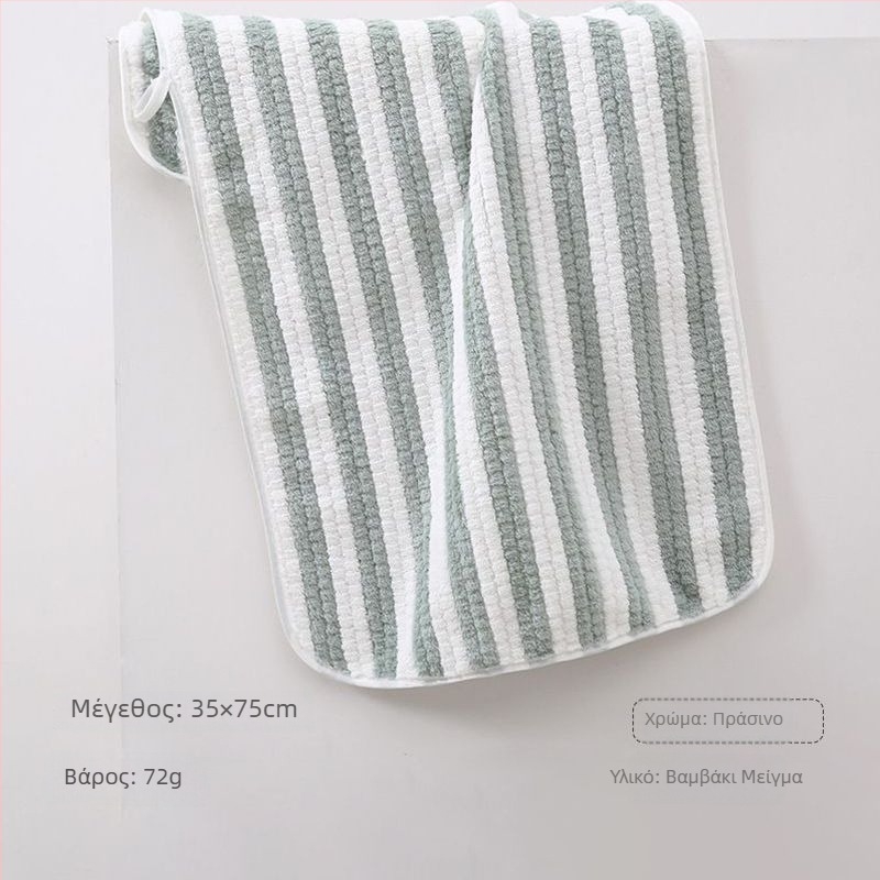 Shupeng Πετσέτα Προσώπου από Coral Fleece, ζακάρ άκρη με μοτίβο σπόρων καλαμποκιού, 150D, Hemming/Plain weave, βάρος 50–80 g