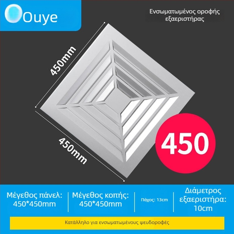 Ono 900-5 εξαεριστήρας, κρεμαστή εγκατάσταση, 220V, 30/40W