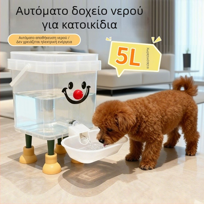 Ποτίστρα νερού για κατοικίδια, ηλεκτρική, πλαστικό, καθολική χρήση, μεγάλη χωρητικότητα, αυτόματη τροφοδοσία