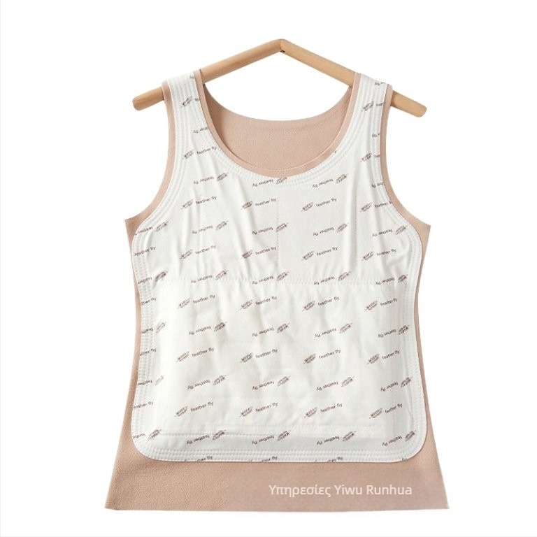 Θερμικό γιλέκο με ενσωματωμένο σουτιέν, διπλό στρώμα πολυεστερικής ύφανσης, υπερπαχιά 351–400 g/m², αντιστατικό και αντιβακτηριακό