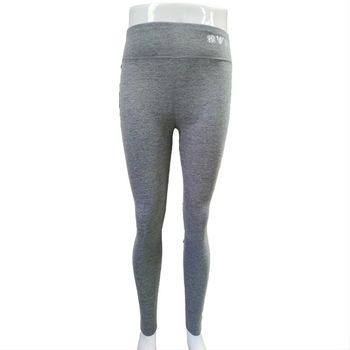 Γυναικείες θερμικές παντελόνες με ψηλή μέση, βελούρι στην εσωτερική βάση, παχύ πολυεστέρας 80–90%, μονόστρωτες