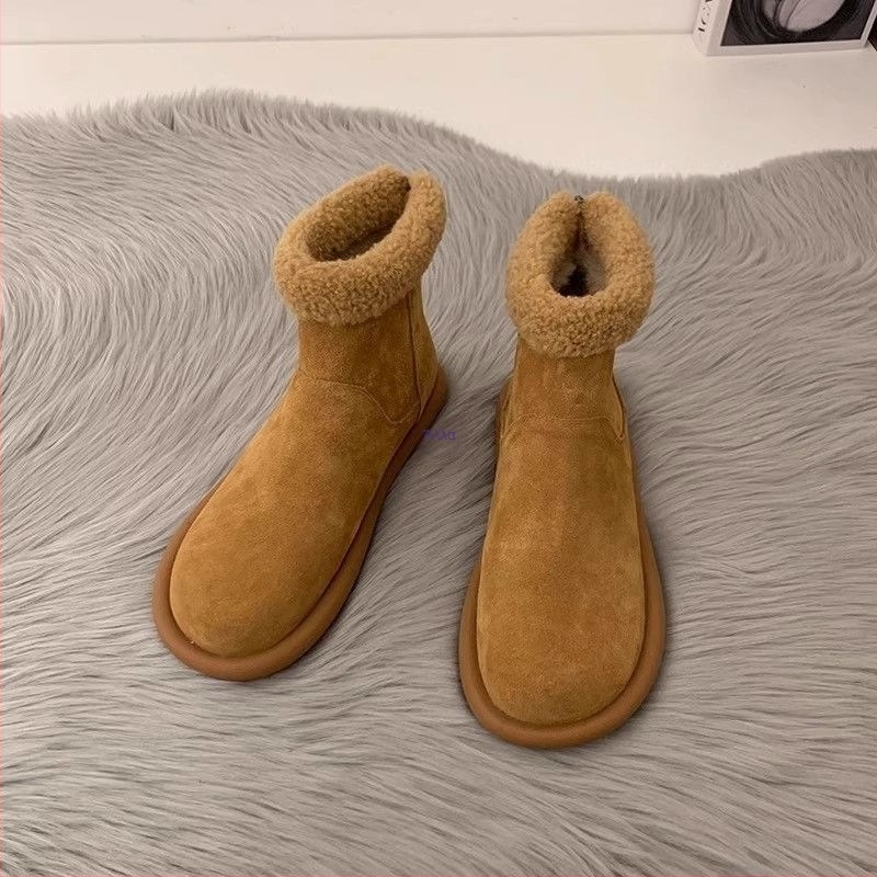 Γυναικείες μπότες χιονιού – επάνω από πολλα υλικά, διαπνεόμενη διχτυωτή επένδυση, καουτσούκ σόλα, κλείσιμο με φερμουάρ, μεσαίο άνοιγμα 7–11 εκ