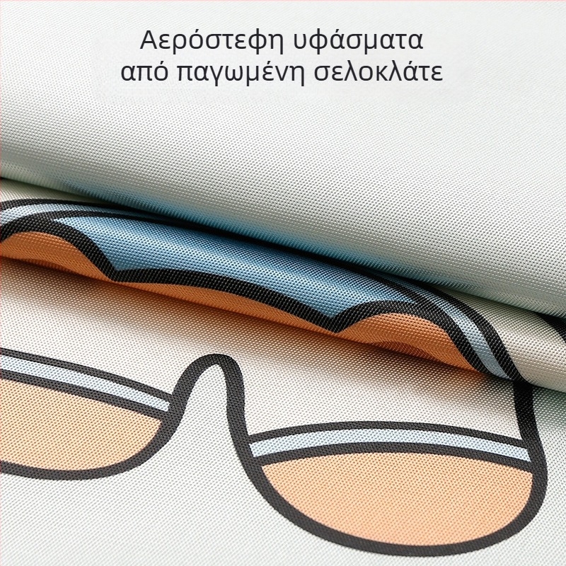 Παιδικό μαξιλαράκι καθίσματος σε cartoon στιλ – Υλικό Ice Silk, Γέμισμα από σφουγγάρι, Πάχος 2 εκ, για καρέκλες