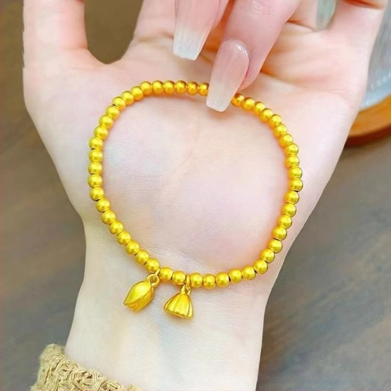 Γυναικείο βραχιόλι σε στυλ αρχαίου χρυσού — ορείχαλκος, ηλεκτροπλατίωση, περίπου 20 g, επίστρωση αντίγραφου χρυσού, δεν εξασθενεί εύκολα