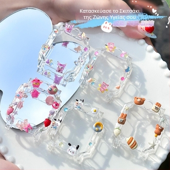 Θήκη TPU προστασίας για το Little Genius smartwatch D2A/D3 και Z11/Z10/Z9/Z8 με φιγούρα DIY καρτούν