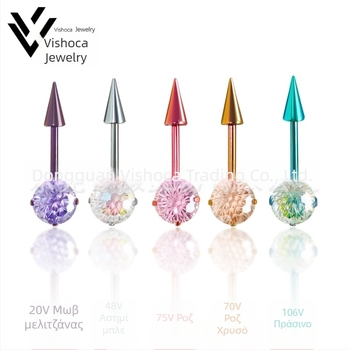 Σκουλαρίκια με γεωμετρικό σχήμα, κράμα τιτάνιο F136, κοπή διαμαντιών, ακίδα για το αυτί από τιτάνιο, στυλ φρέσκου και γλυκού