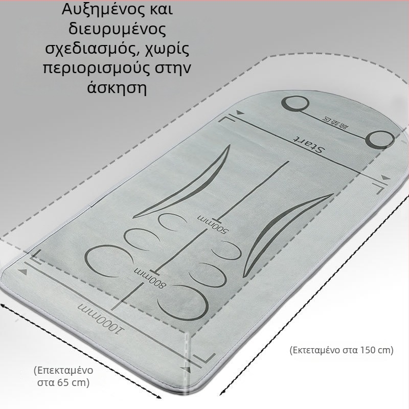 Μάτ Κοιλιακού Τρόχου – Εσωτερική χρήση, Απορρόφηση κραδασμών, Αθόρυβο, Αντιολισθητικό, Μεγεθυμένος και Ευρύς Σχεδιασμός, Υλικό Σφουγγάρι