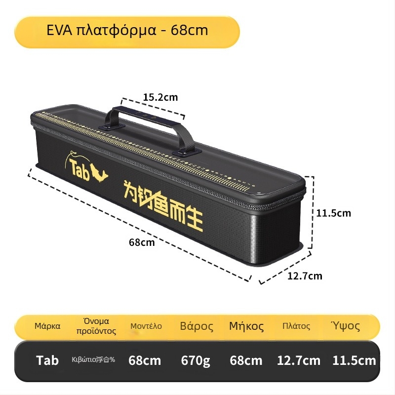 TAB θήκη αποθήκευσης γραμμής ψαρέματος για κύρια και εφεδρική γραμμή — EVA υλικό