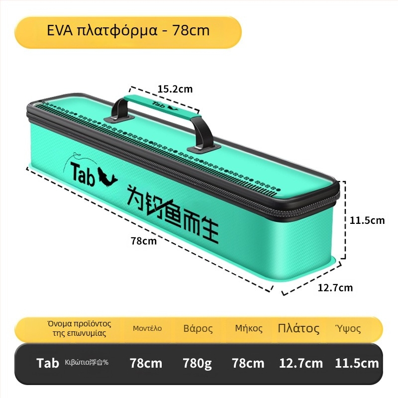 TAB θήκη αποθήκευσης γραμμής ψαρέματος για κύρια και εφεδρική γραμμή — EVA υλικό