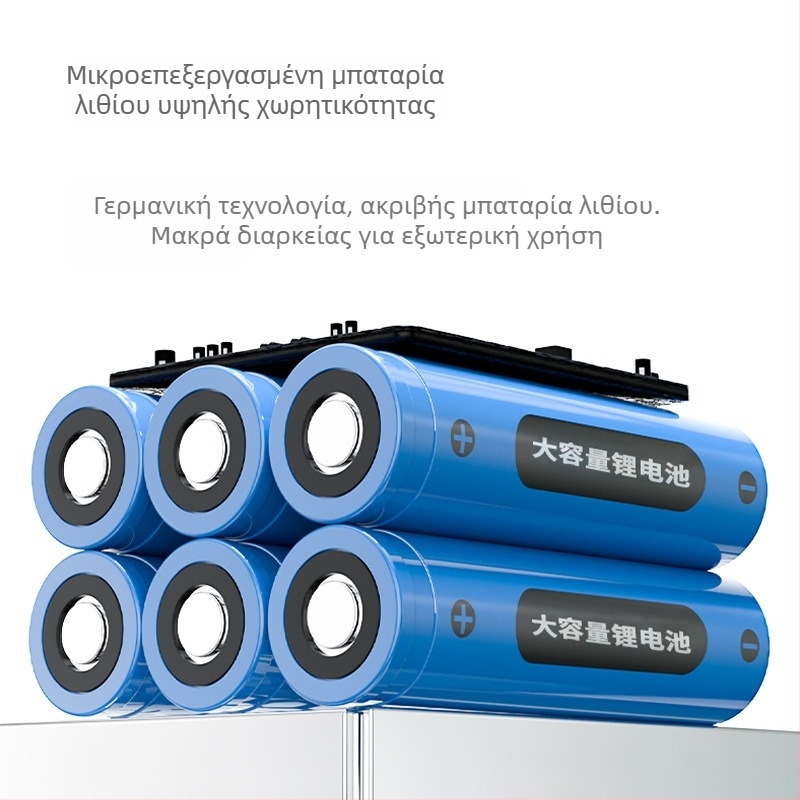 Κεφαλοφακός LED, επαναφορτιζόμενος, σώμα από κράμα αλουμινίου, μπαταρία λιθίου 18650, εμβέλεια έως 500 μ