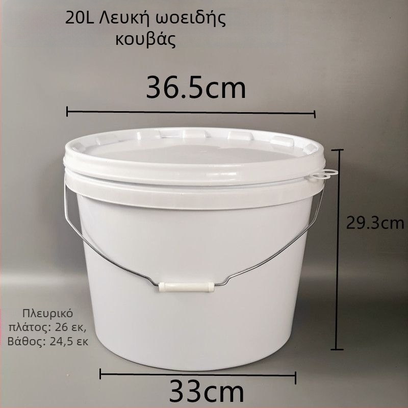 Οβάλ ενισχυμένος πλαστικός κάδος για τρόφιμα και αλιεία • Υλικό: Πλαστικό • Μάρκα: Άλλο • Μικτό βάρος: Άλλο