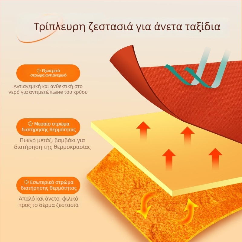 Γάντια για ηλεκτρικά οχήματα – χειμωνιάτικα ζεστά, παχιά, αδιάβροχα, με βελούδινη επένδυση, κατάλληλα για ποδήλατα/moto