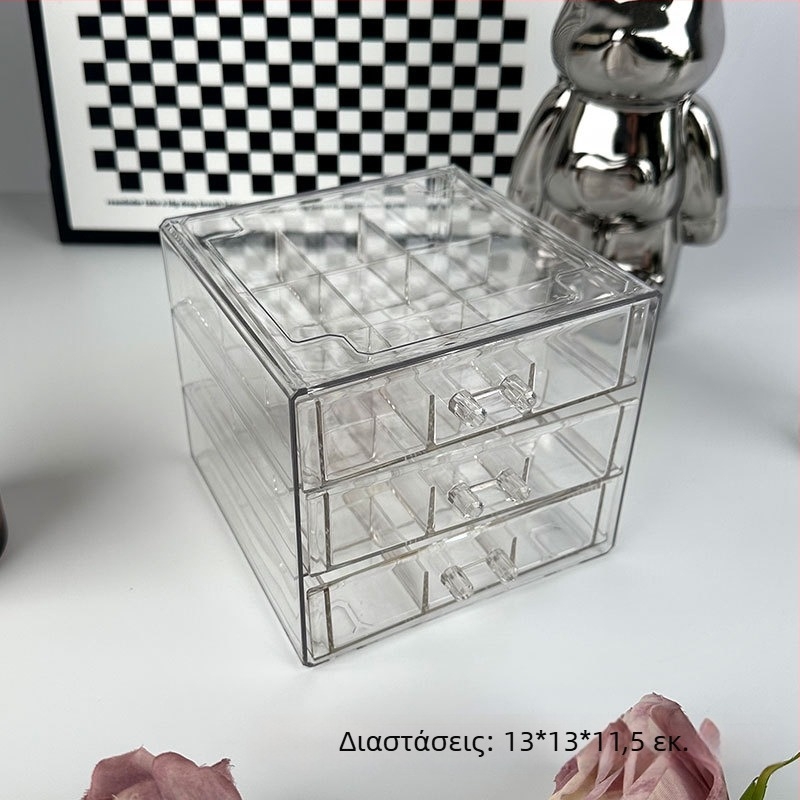 Κουτί κοσμημάτων, πλαστικό, κορεατικό στυλ, σκληρή κατασκευή, δυνατότητα προσαρμογής