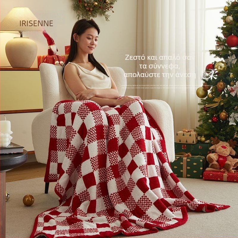 Κουβέρτα Coral fleece, πολυεστέρας; 450 g/m² και άνω; χειμώνας; στυλ ελαφριάς πολυτέλειας