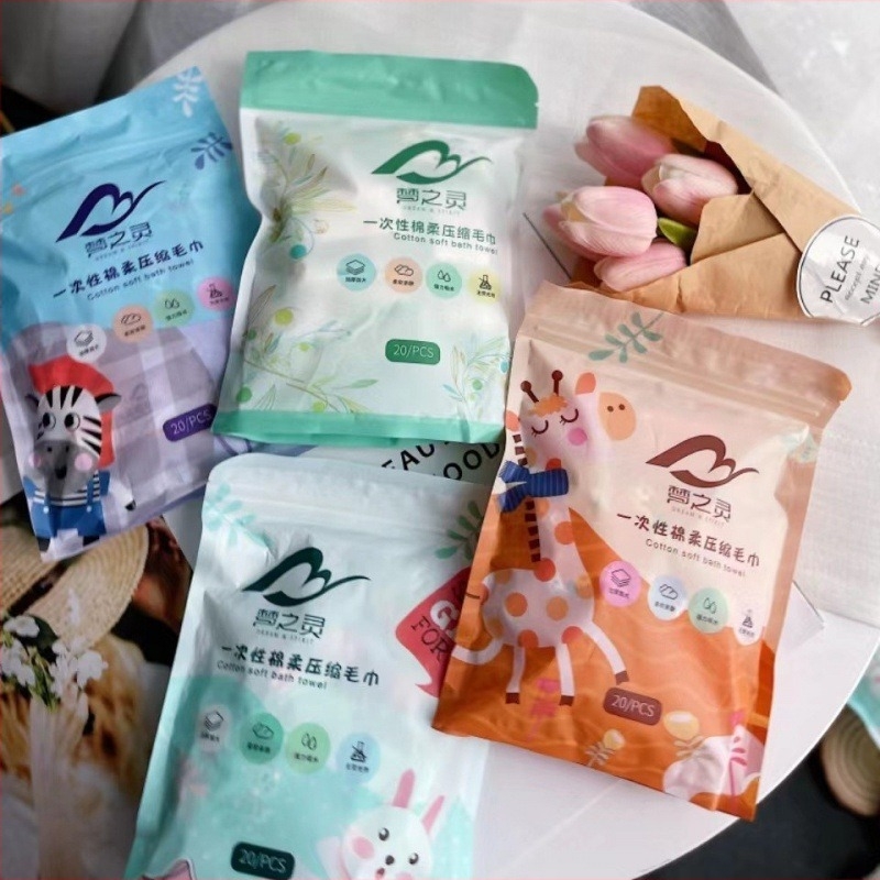 Spirit of Dreams Συμπιεσμένη Πετσέτα Προσώπου — φυσικές φυτικές ίνες, βάρος άνω των 50 g, άδεια υγείας №1