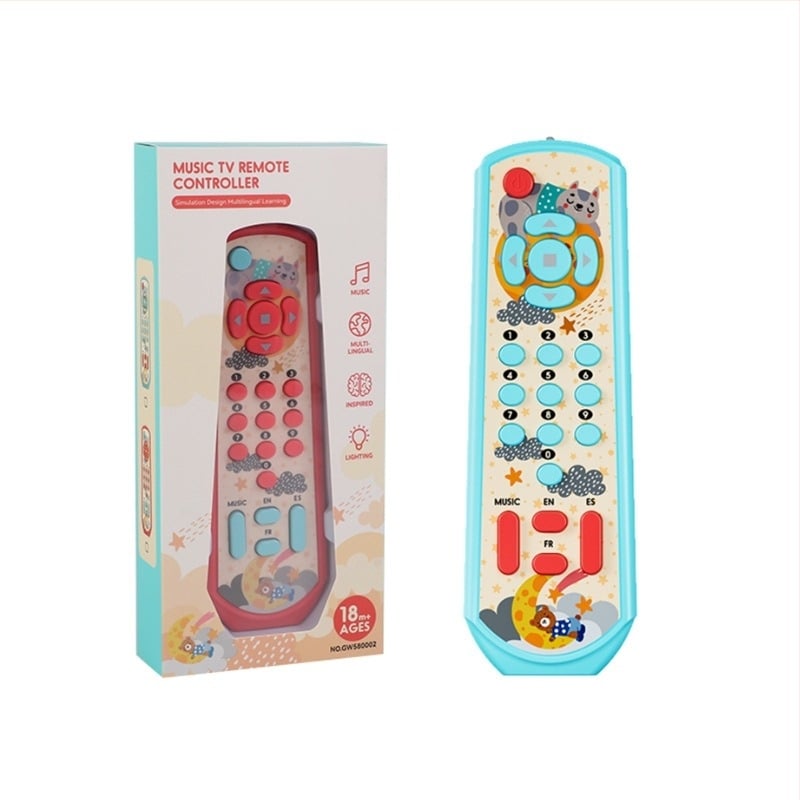 Διαδραστικό Εκπαιδευτικό Παιχνίδι για Νήπια: Μηχανή Ιστορίας με Μουσική, Συναισθηματική Αλληλεπίδραση και Γονικο-Παιδικά Παιχνίδια | Πλαστικό, Λειτουργεί με Μπαταρίες, Διαστάσεις 17×5.5×3 cm, Κατάλληλο για 0–3 ετών