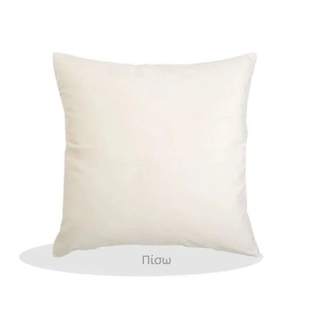 Κάλυμμα μαξιλαριού κεντήματος με σταυροβελονιά – μοτίβο γάτα με μικρές μαργαρίτες, 9‑κτ ύφανση, πλαστικό φύλλο, απλός και μοντέρνος στυλ, DIY διακόσμηση για σαλόνι ή υπνοδωμάτιο